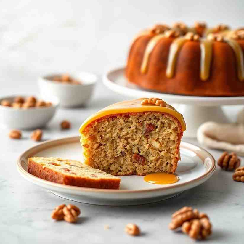 Bake Easy Shëndetlië Honey Walnut Cake Recipe